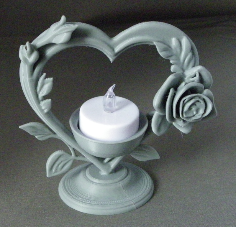 (image for) 3D Prints - Theelichthouder 5 - (Meerdere Kleuren Mogelijk)
